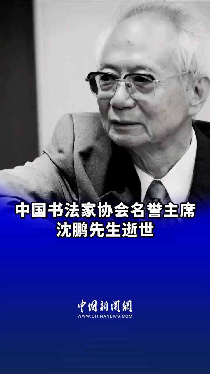 沉重悼念!中国书法家协会名誉主席沈鹏先生逝世