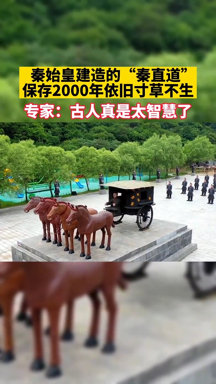 秦始皇建造的秦直道,为何保存2000年依旧寸草不生?