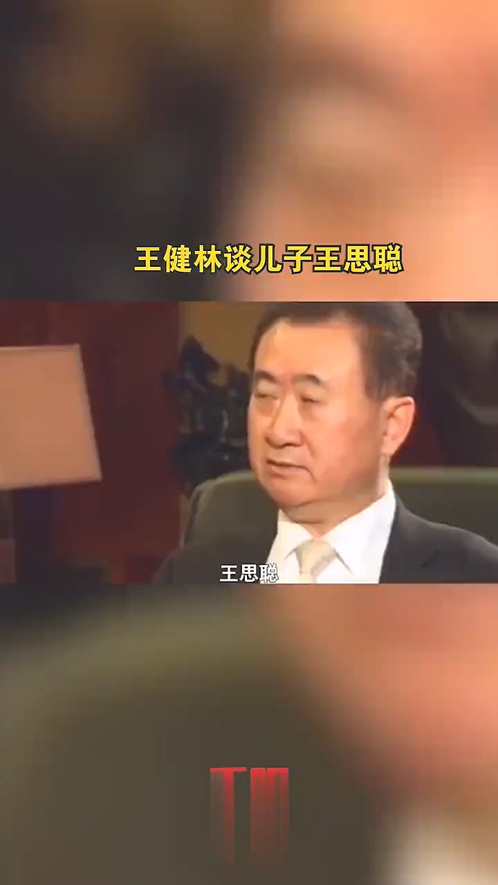 王健林谈儿子王思聪