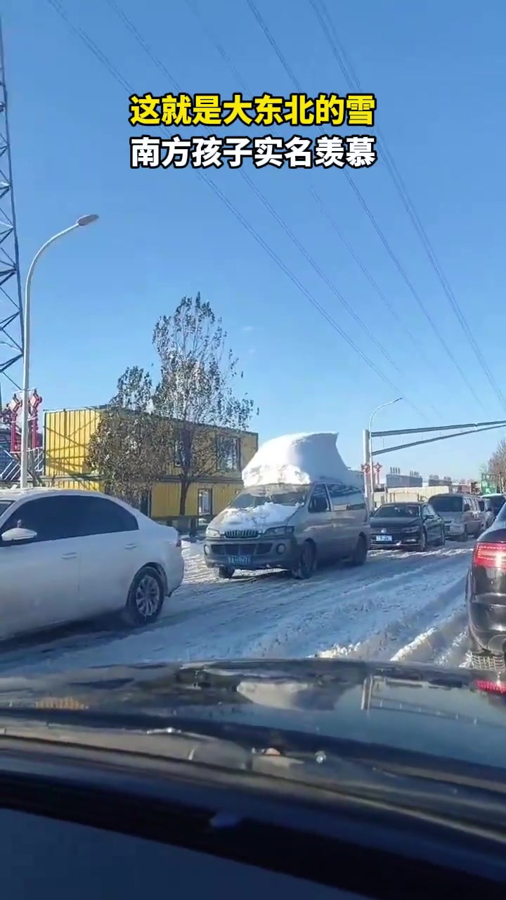 这就是大东北的雪南方孩子实名羡慕