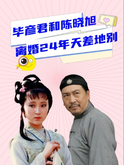 离婚33年后,再看毕彦君和陈晓旭境况,一个再婚娶圈外妻一个因病离世#毕彦君 #陈晓旭 #明星离婚