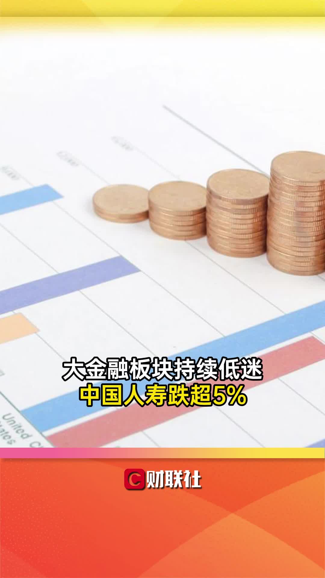 大金融板块持续低迷 中国人寿跌超5%