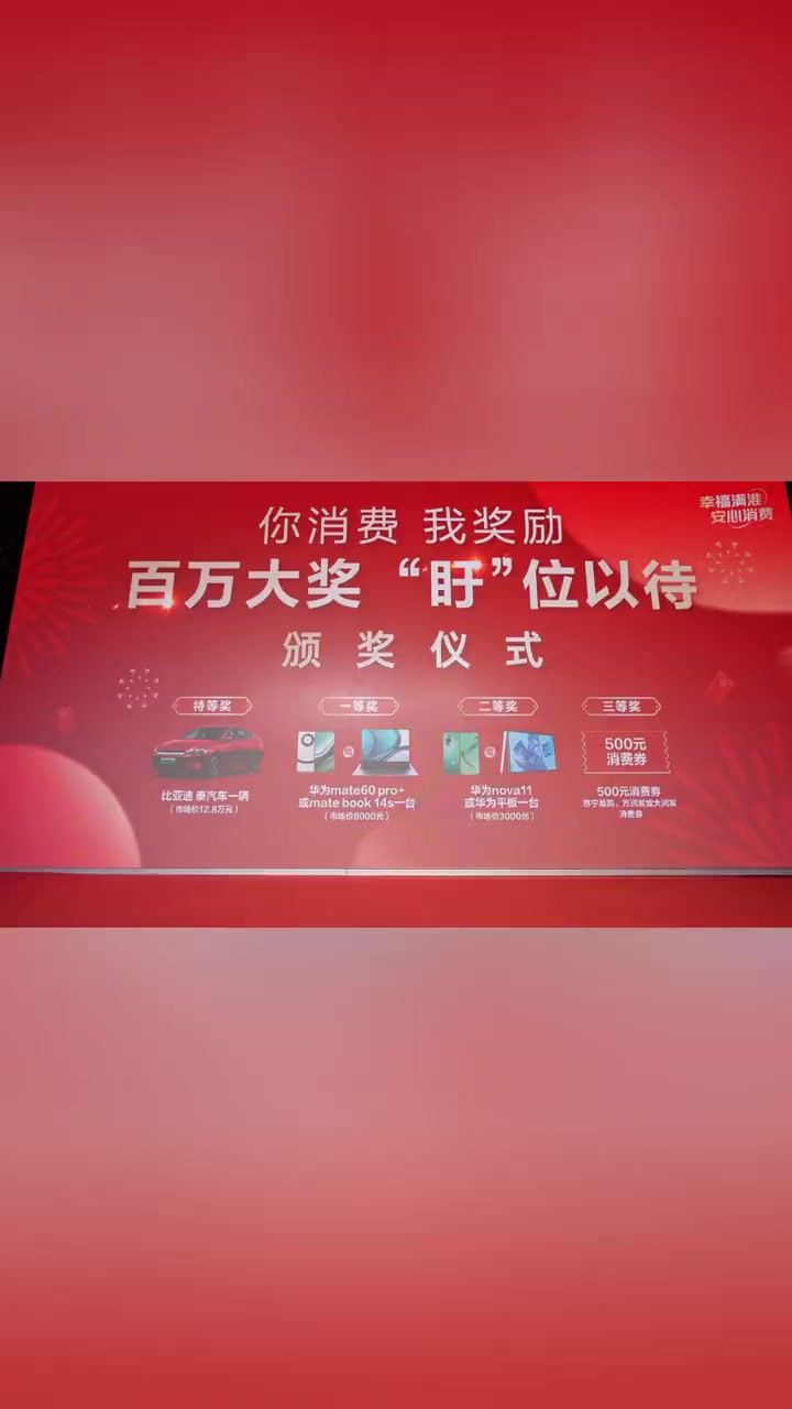 你消费 我奖励 百万大奖“盱”位以待第二期大奖得主们好嗨!!!!!制作:狄晨明