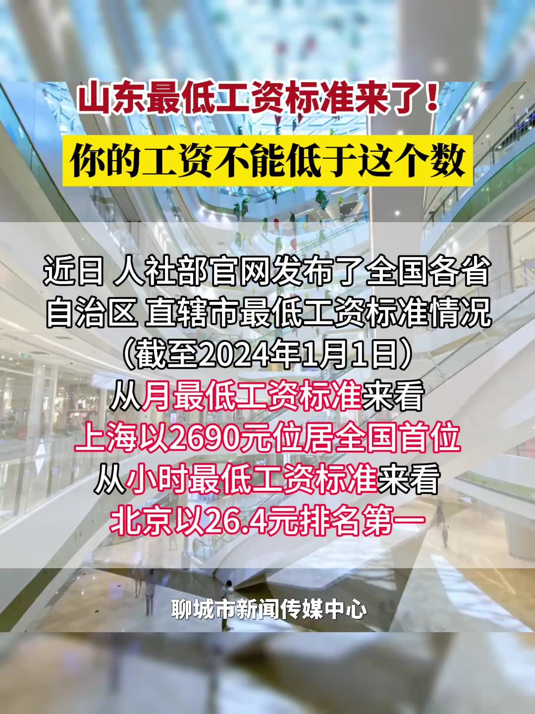 山东最低工资标准来了! 你的工资不能低于这个数 (编辑:胡晓冰 审核:李彬)