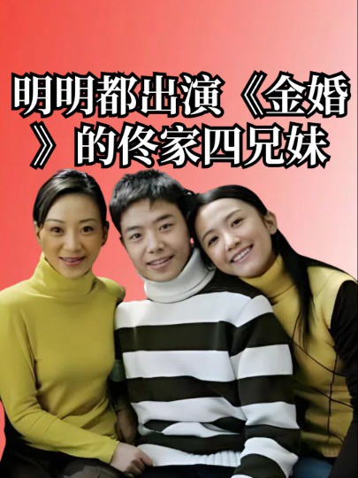 明明都出演《金婚》中的佟家四兄妹,时隔13年后,四人境遇截然不同#明星人物传 #王雷#赵丽颖#苗乙乙#娱乐资讯