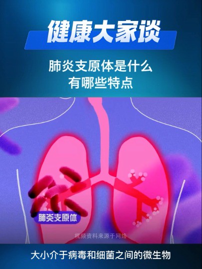  肺炎支原体是什么?有哪些特点?【健康大家谈】 #呼吸道感染