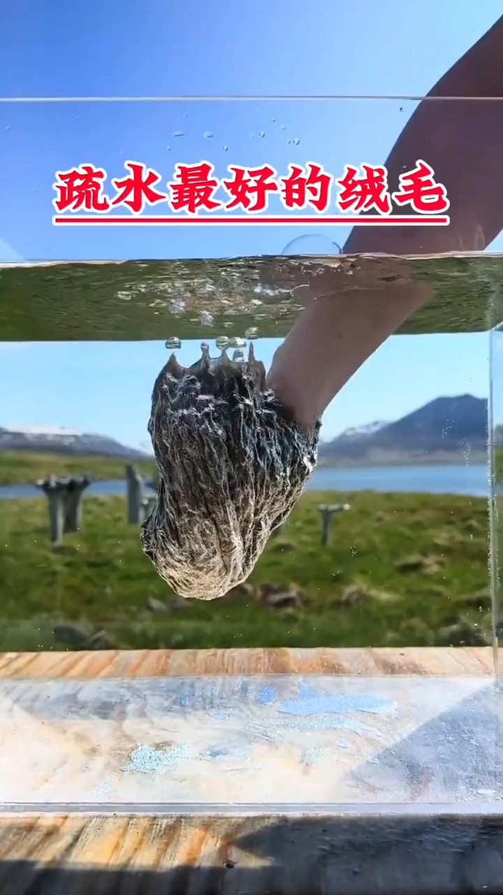 疏水最好的绒毛