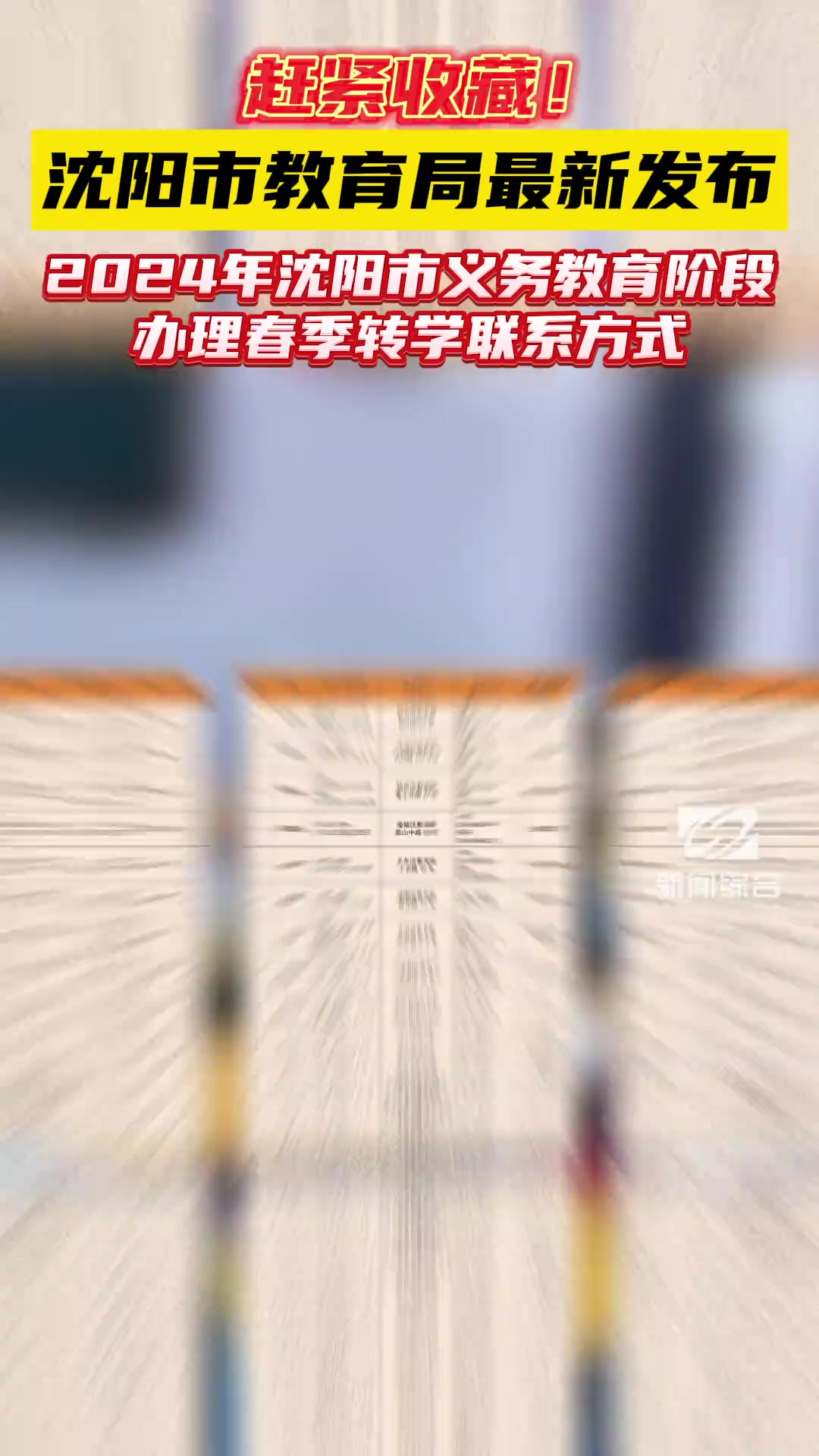 沈阳市教育局最新发布:2024年沈阳市义务教育阶段办理春季转学联系方式