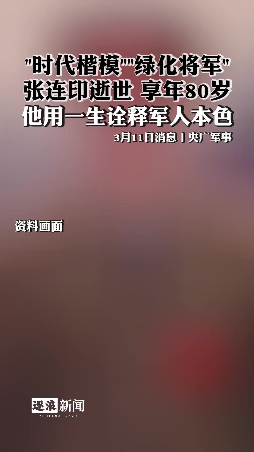 致敬“绿化将军”!