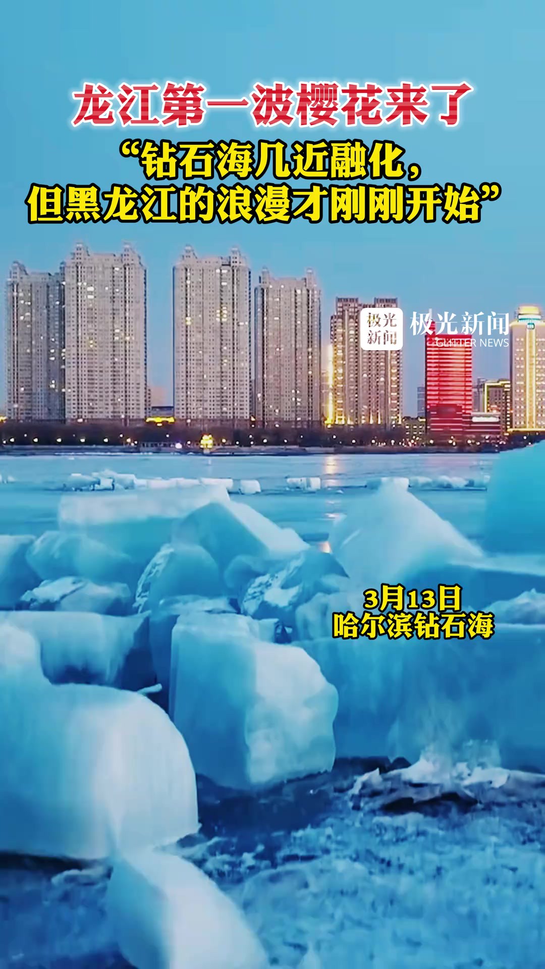 龙江第一波樱花来了!“钻石海几近融化,但黑龙江的浪漫才刚刚开始”