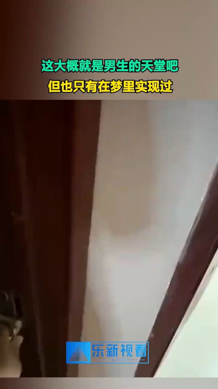 这大概就是男生的天堂吧,但也只有在梦里实现过