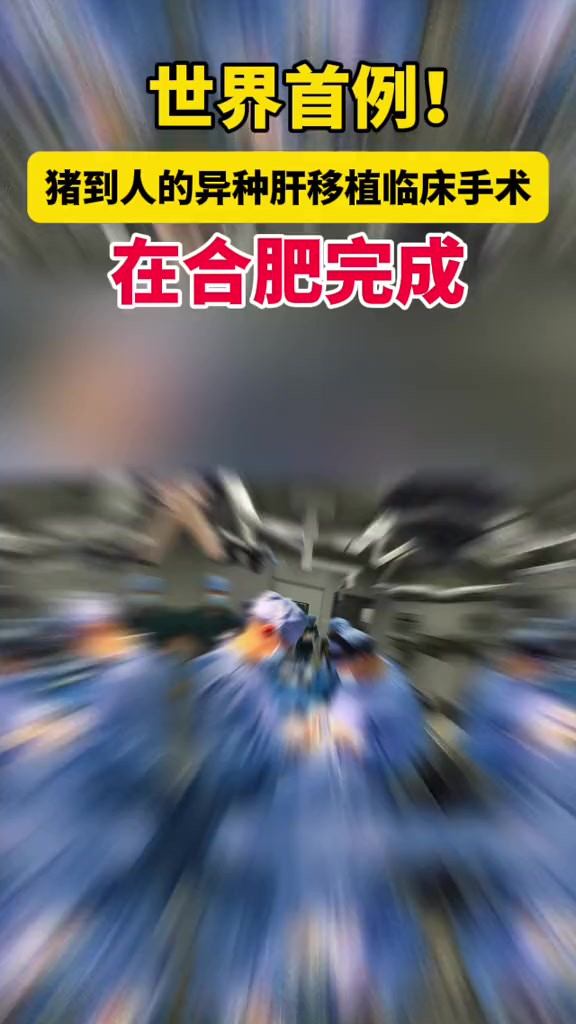 从安徽医科大学第一附属医院了解到,5月17日,该院孙倍成教授团队和云南农业大学魏红江教授团队合作,成功完成世界首例活体人的异种肝移植手术,实...