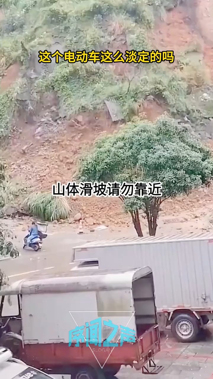 这个电动车这么淡定的吗