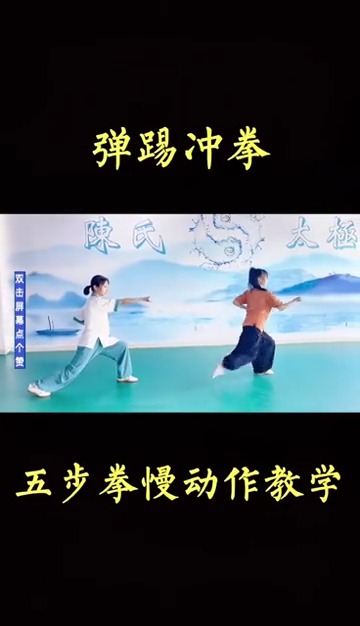 少林五步拳完整版教学