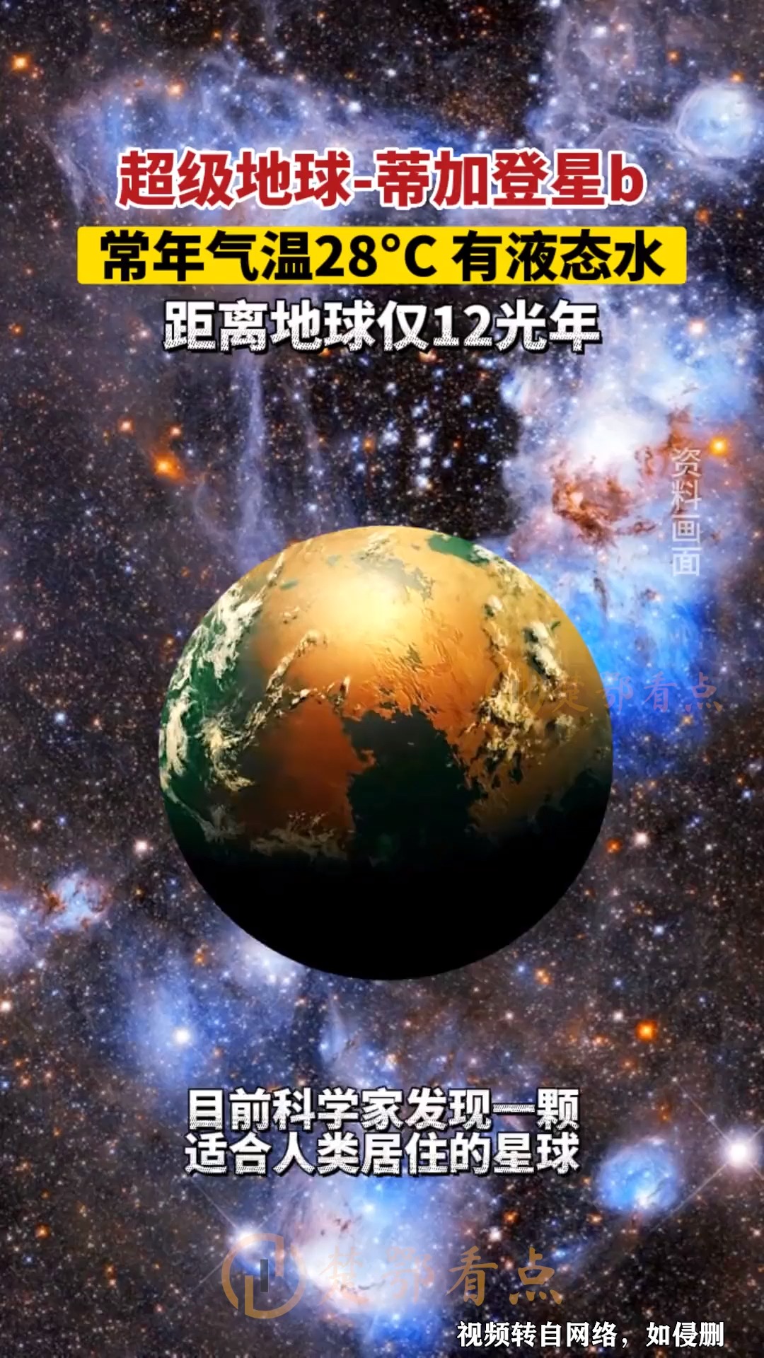 超级地球“蒂加登星b”常年气温28Ⰳ,有液态水距离地球仅12光年,你想去上面生活吗?