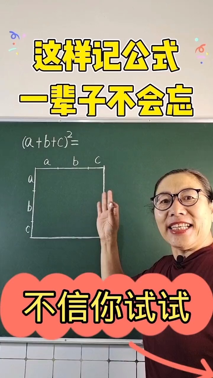 数形结合,巧记公式小学数学数学.