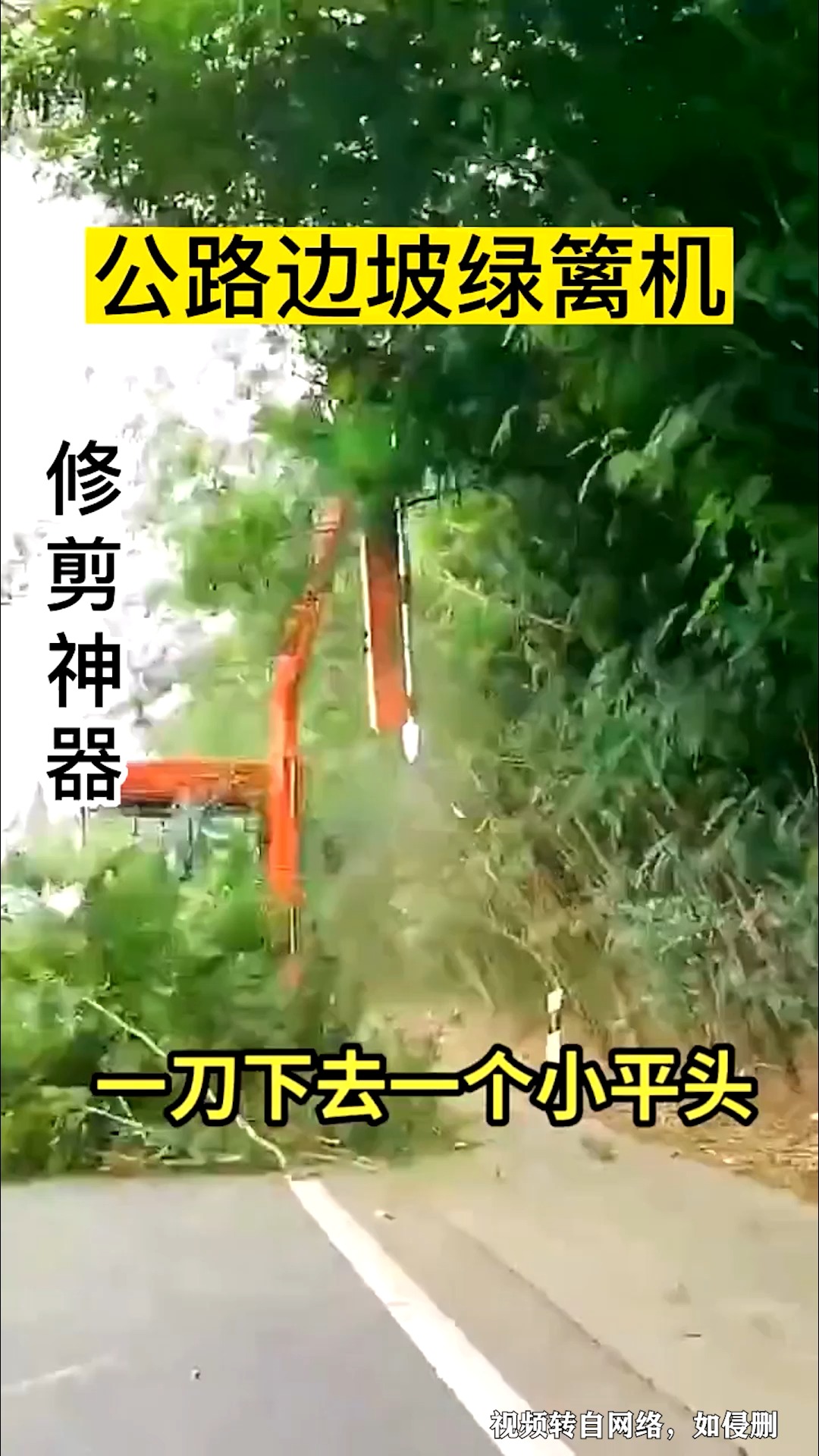 公路边坡绿篱机